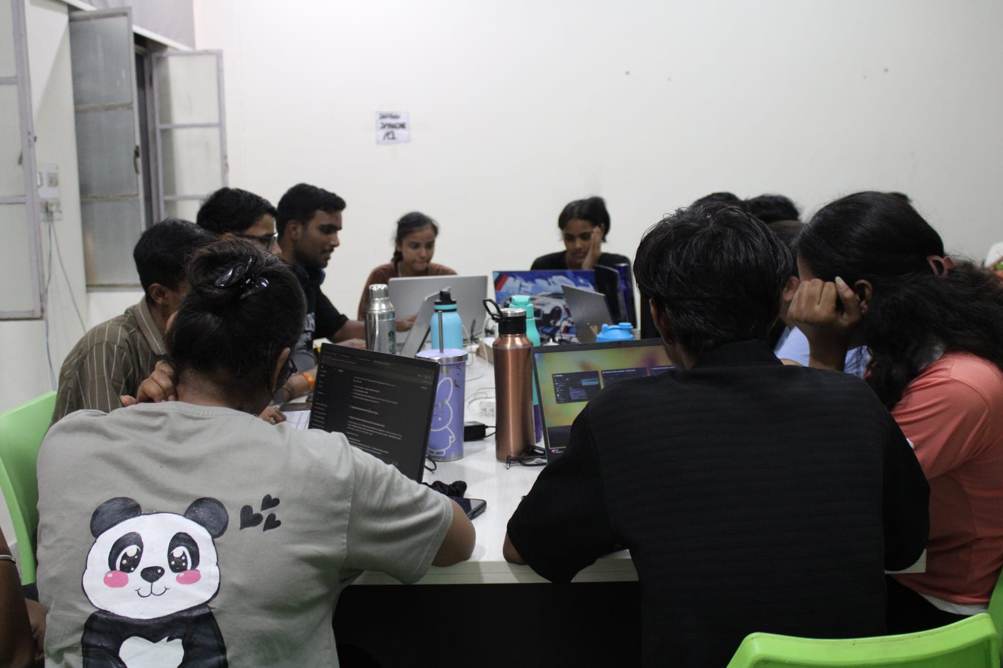 Coder's Cafe JEC hackathon event at Jaipur Engineering College