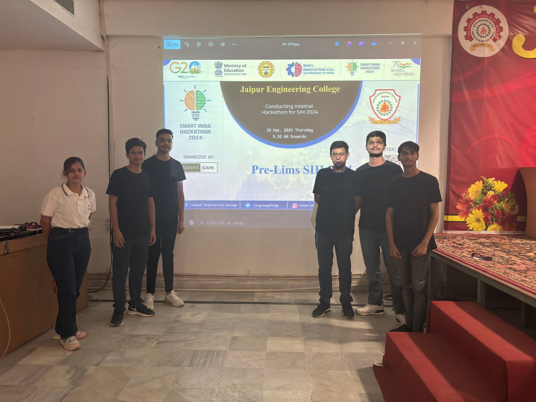 Hackathon 2024, Coder's Cafe JEC