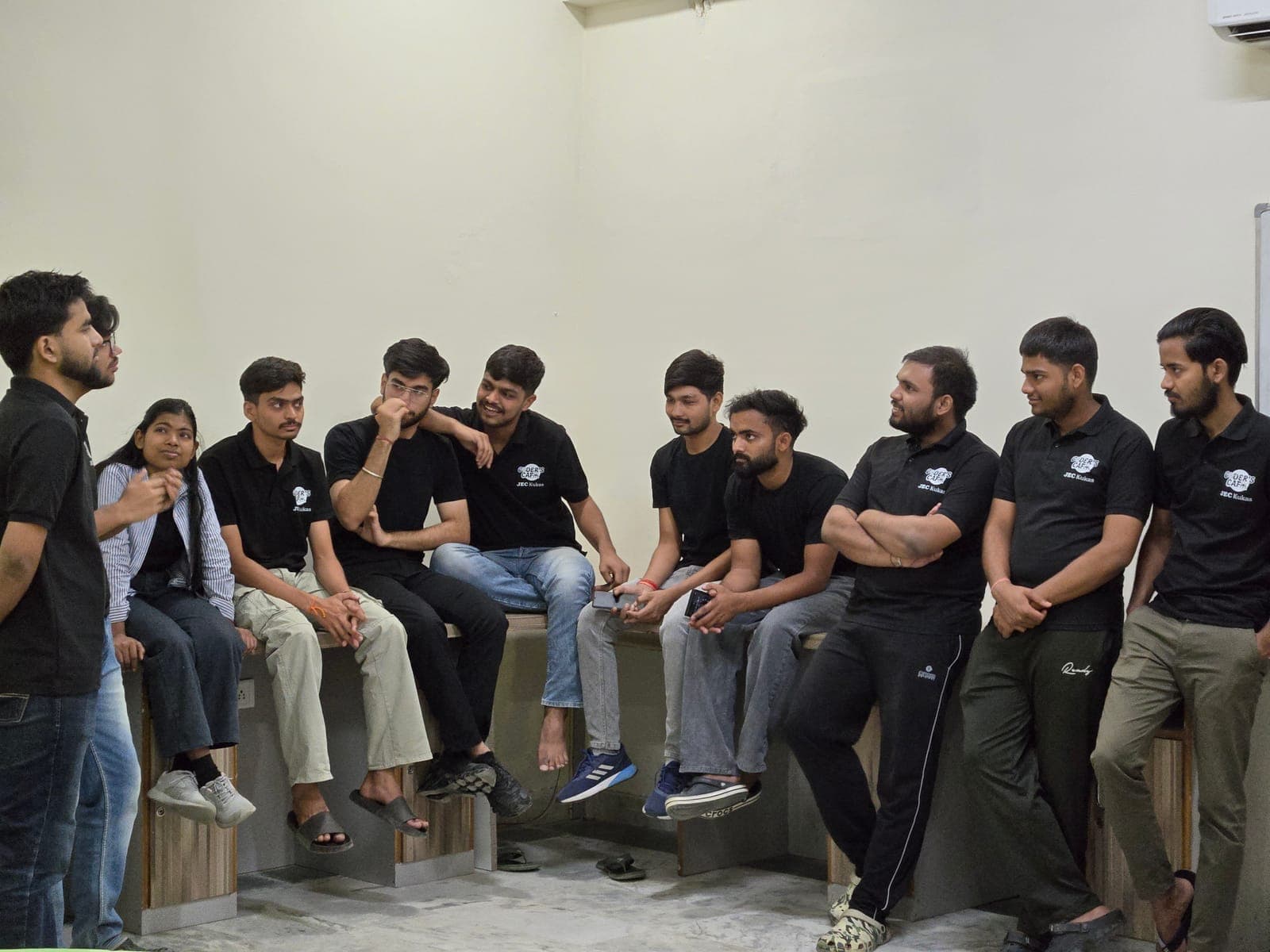 Coder's Cafe JEC club moment