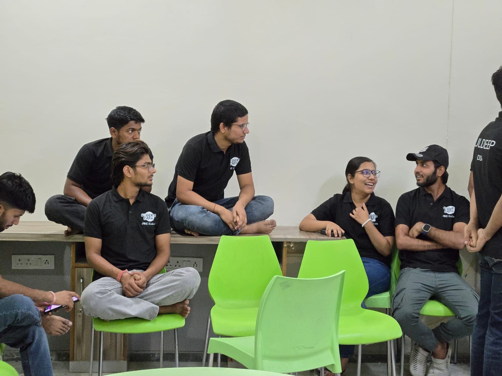 Coder's Cafe JEC club moment