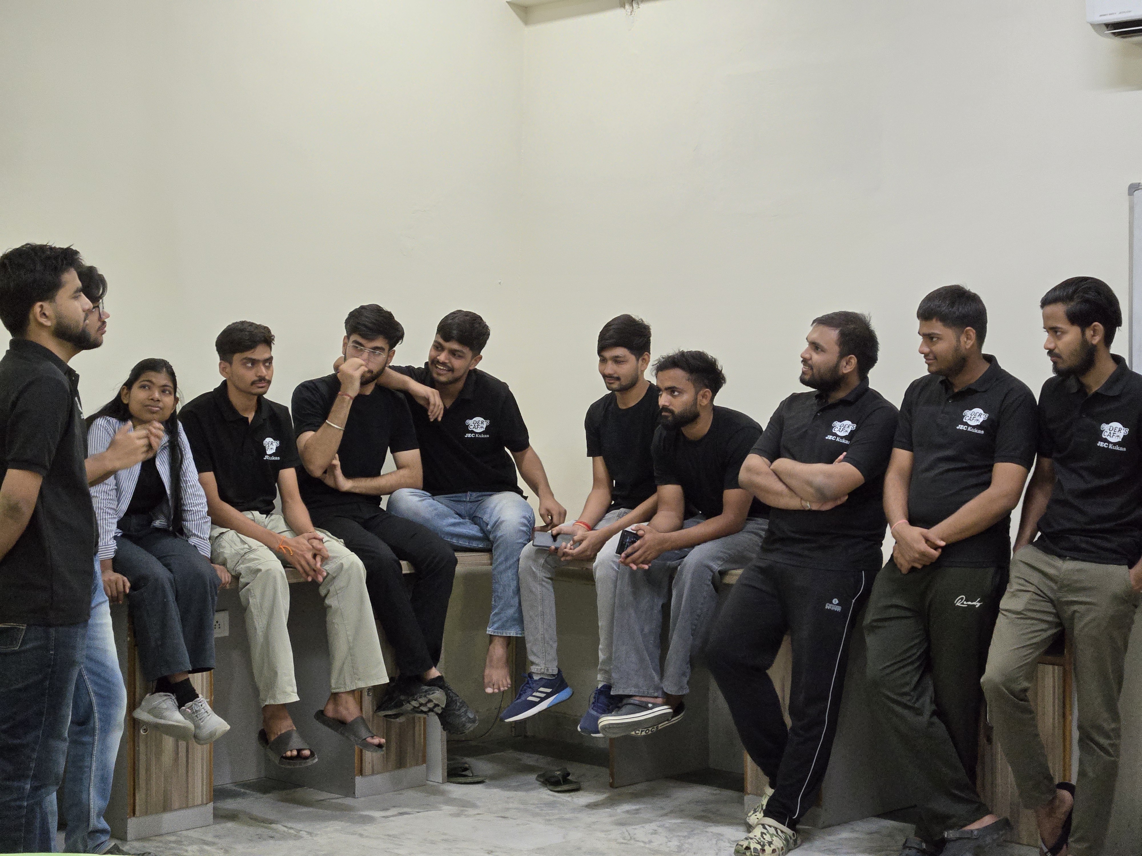Coder's Cafe JEC club moment