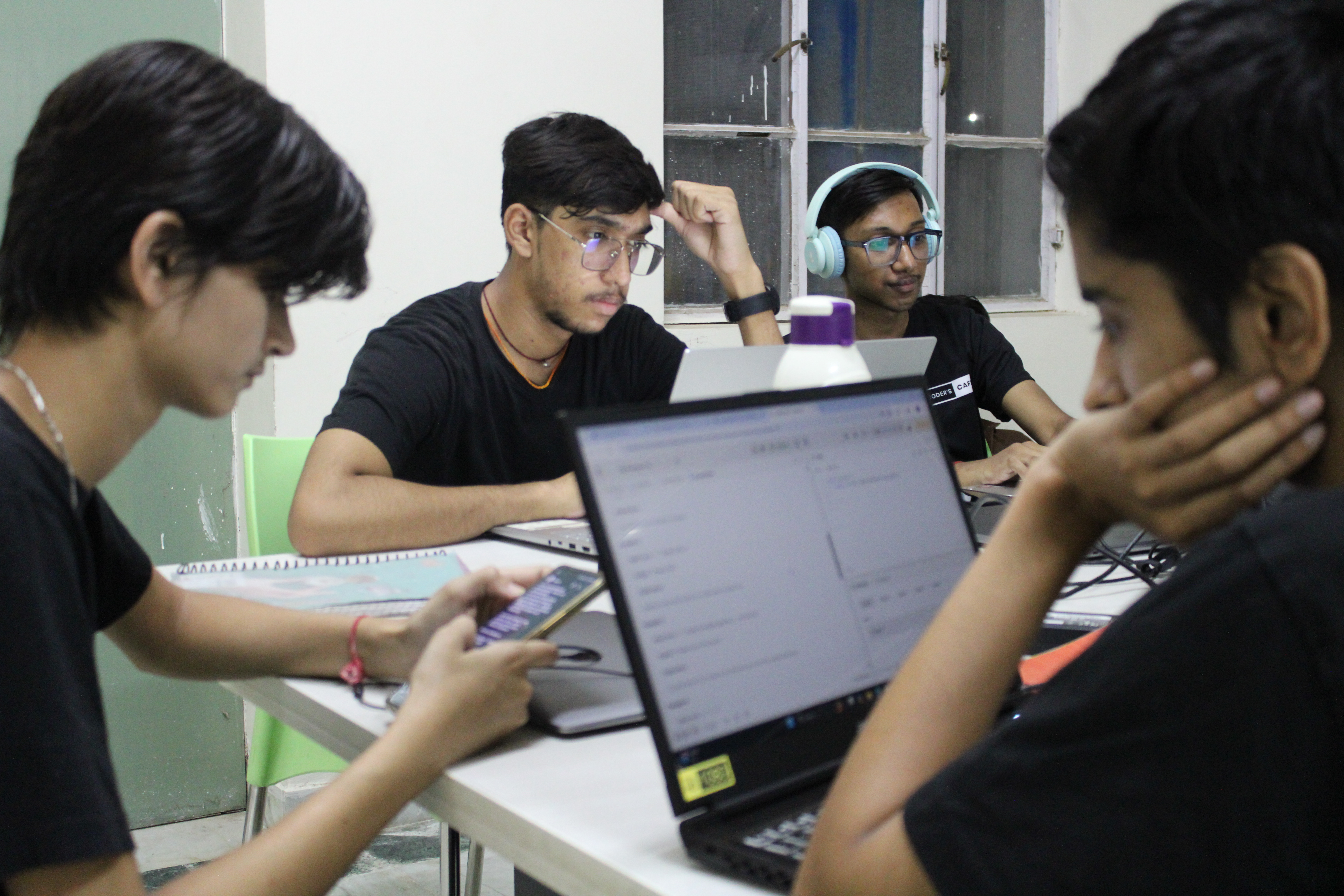 Coder's Cafe JEC club moment