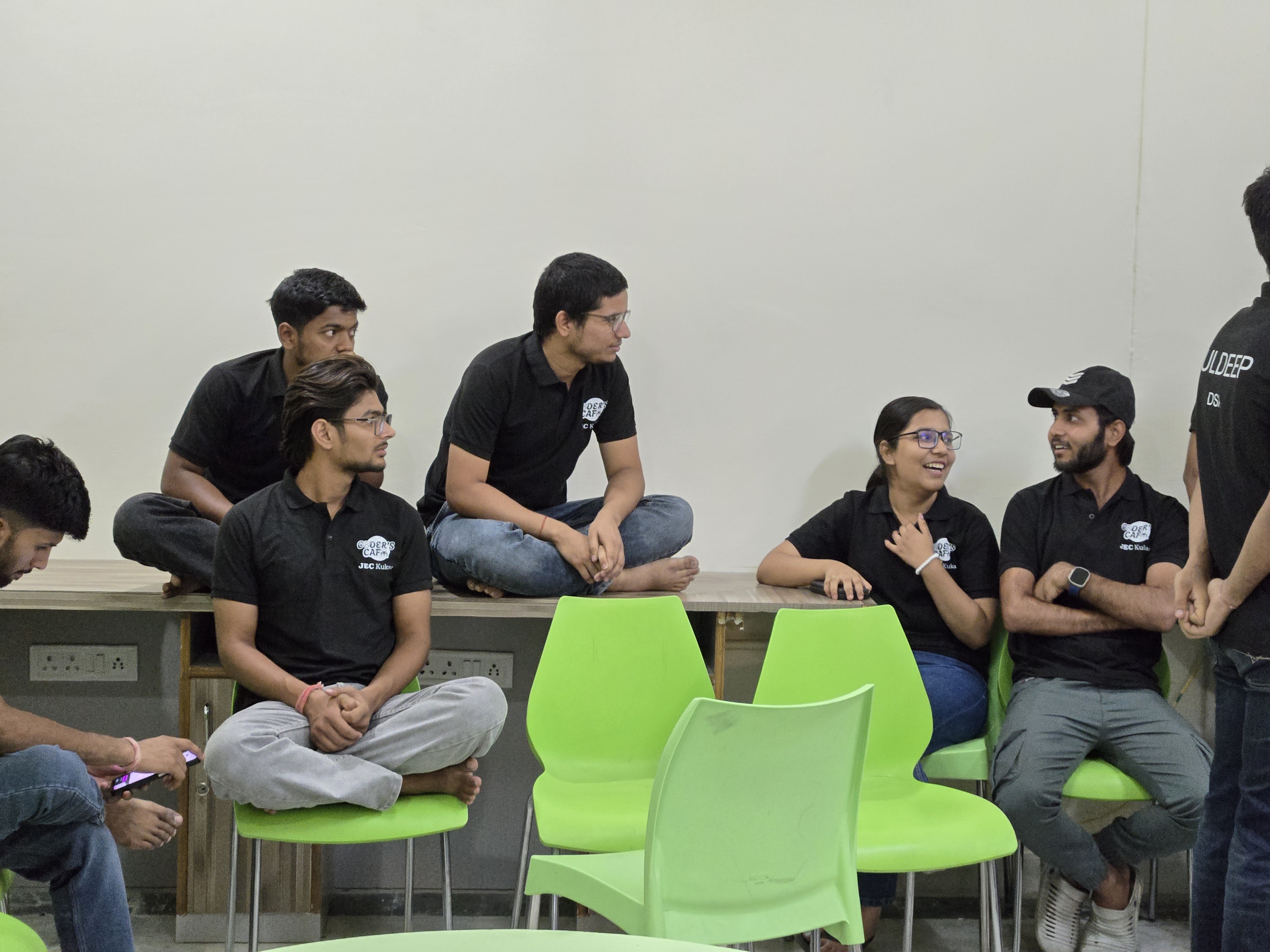 Coder's Cafe JEC club moment